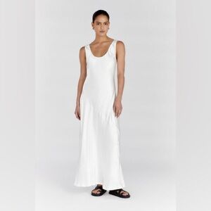 Dissh satin maxi dress